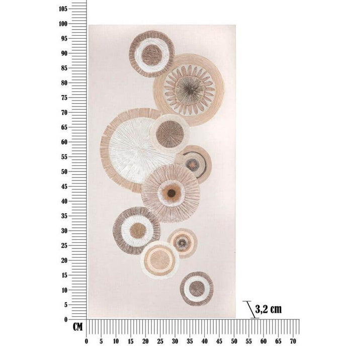 Dipinto su Tela Con Inserticm 50X3,2X100 - CIRCLY