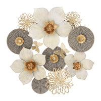 Decorazione Parete Ferro Moderno cm 72,4X7X74 - RIDY