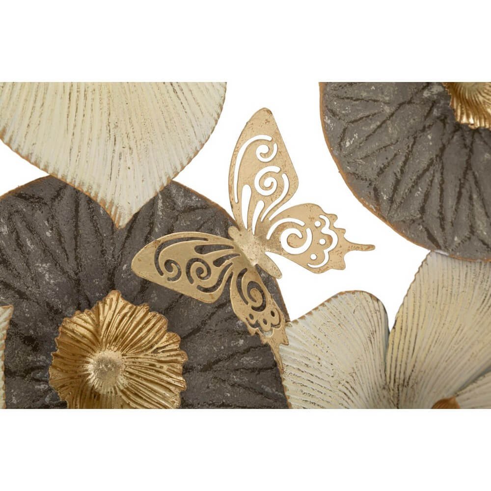 Decorazione Parete Ferro Moderno cm 72,4X7X74 - RIDY