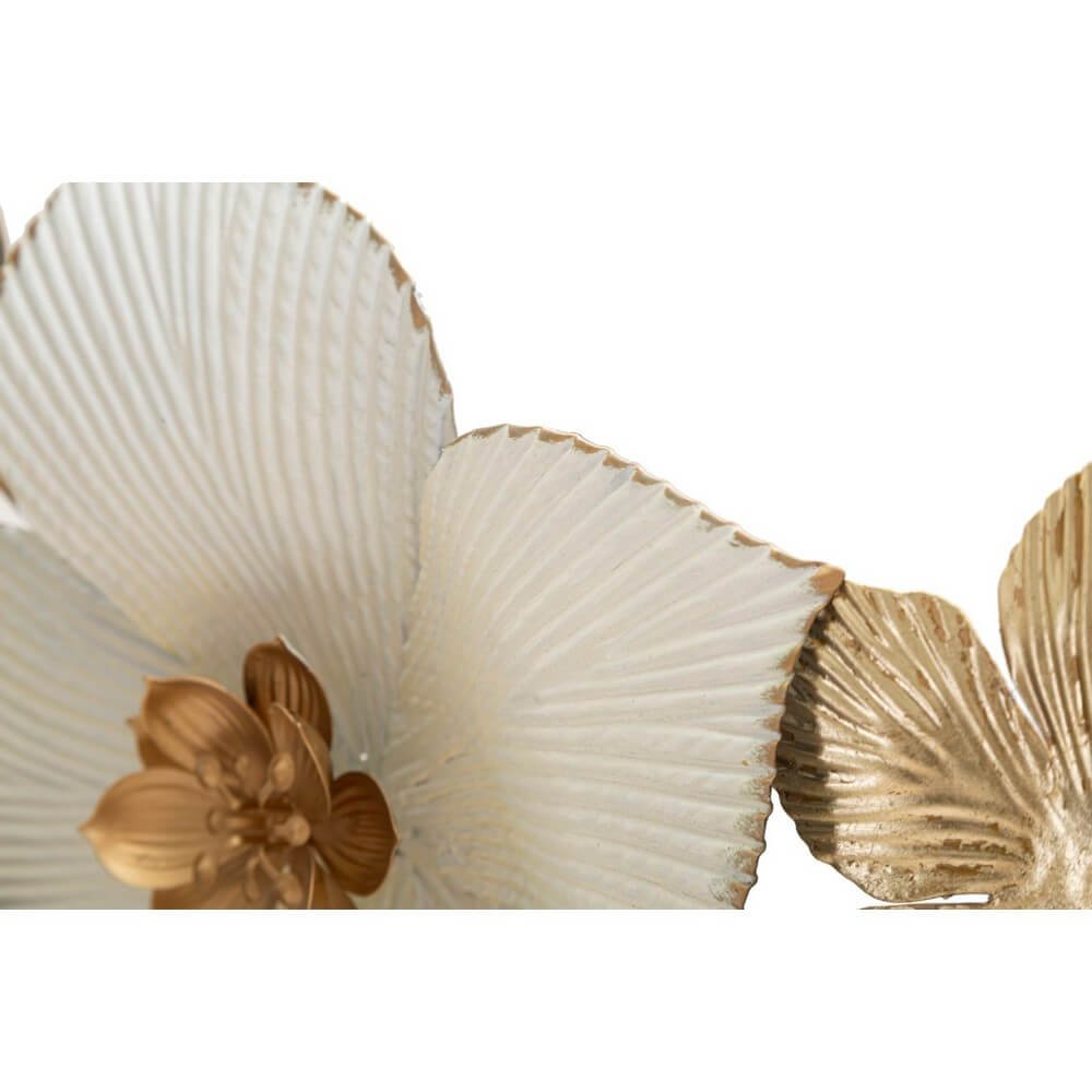 Decorazione Parete Ferro Moderno cm 134,6X7,6X69,9 - MOTY