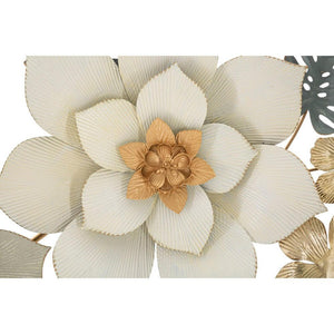 Decorazione Parete Ferro Moderno cm 134,6X7,6X69,9 - MOTY