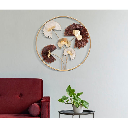 Decorazione Parete Ferro Rotonda cm 61X5,7 - REDDY ROUND