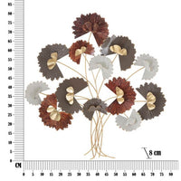 Decorazione Parete Ferro Reddy cm 78X8X80 - REDDY