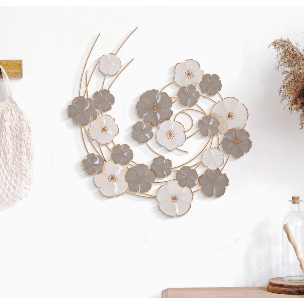 Decorazione Parete Ferro Design cm 63,5X5X67,9 - LOTLY