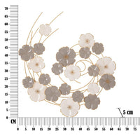 Decorazione Parete Ferro Design cm 63,5X5X67,9 - LOTLY