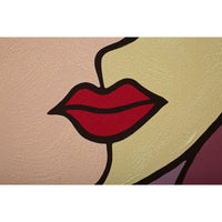 Stampa Dipinta Volti Nuovocm 60X3X90 - DOUBLE FACES