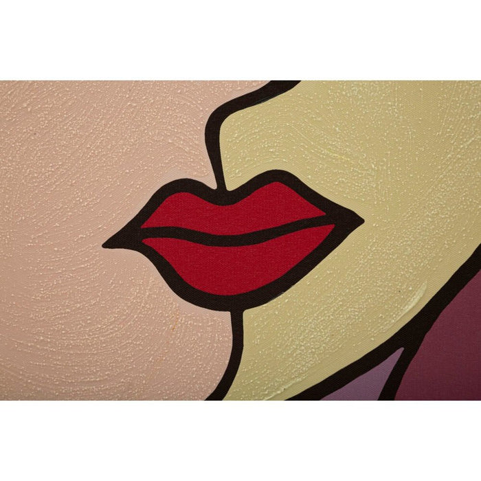 Stampa Dipinta Volti Nuovocm 60X3X90 - DOUBLE FACES