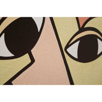 Stampa Dipinta Volti Nuovocm 60X3X90 - DOUBLE FACES