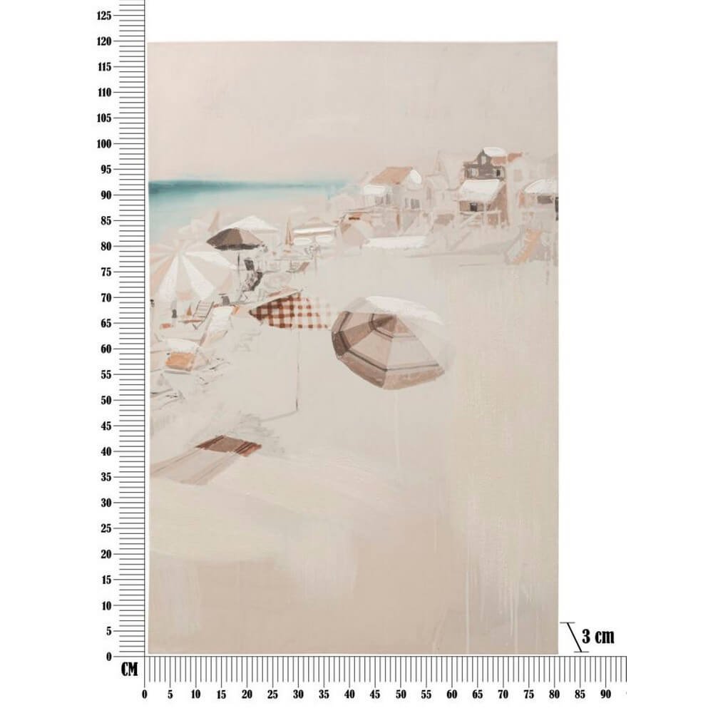 Stampa Dipinta Lucentecm 80X3X120 - BEACH