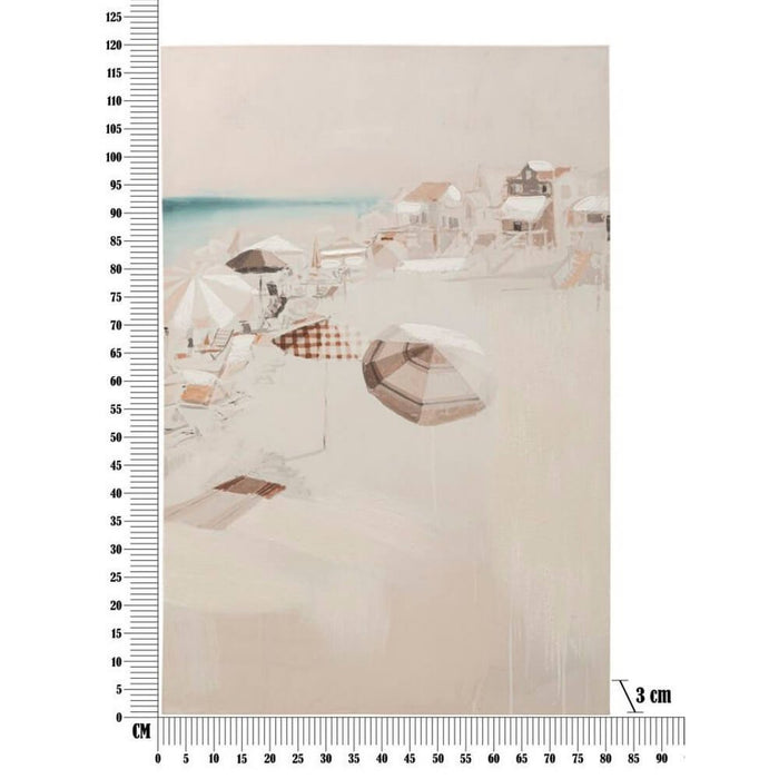 Stampa Dipinta Lucentecm 80X3X120 - BEACH
