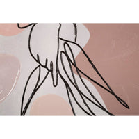 Stampa Dipinta Fiore cm 80X2,8X120 - LADY