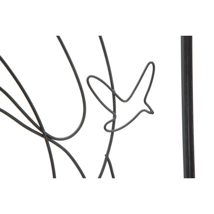 Decorazione Parete Ferro Coppia Semplice cm 70X1X100 - WOMAN SIMPLY