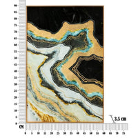 Decorazione Parete Ferro Coppia Semplice cm 60X1X80 - DARKY