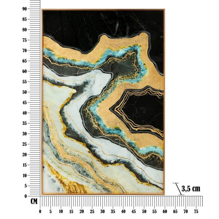 Decorazione Parete Ferro Coppia Semplice cm 60X1X80 - DARKY