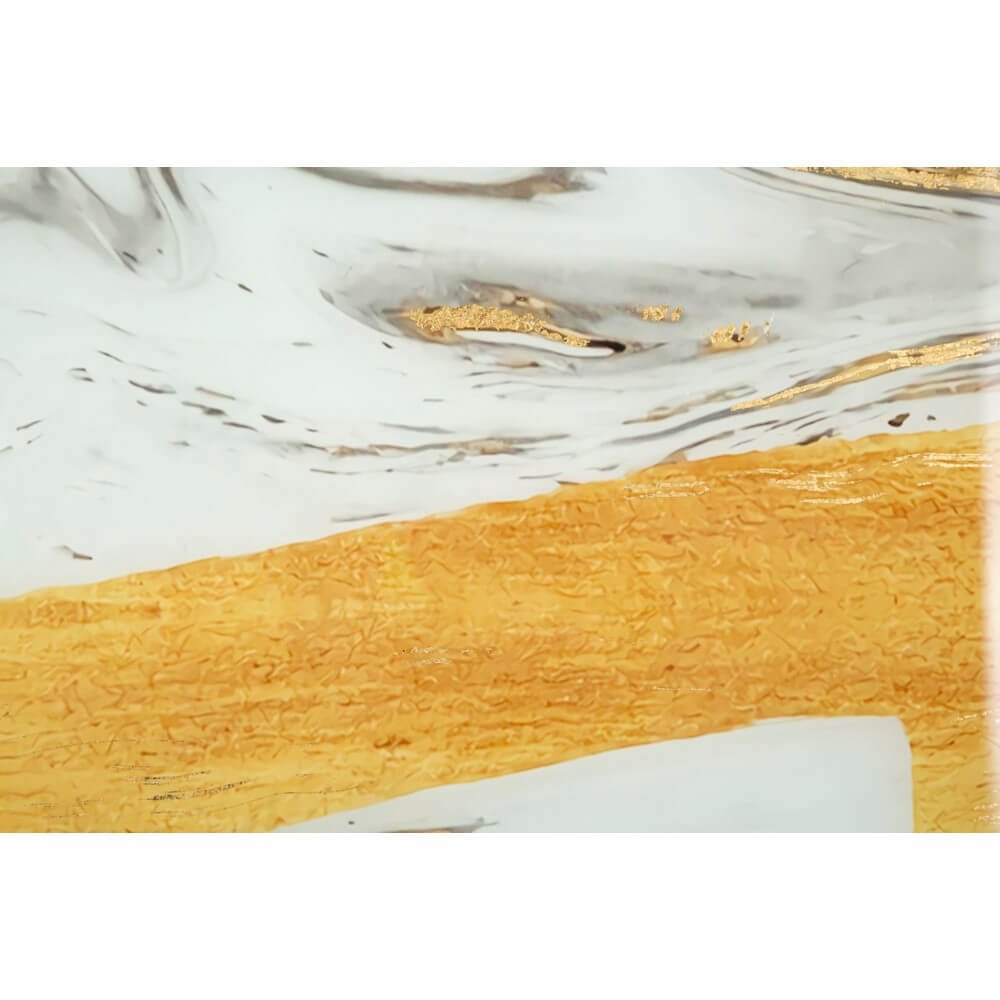 Decorazione Parete Vetro Cornice Legno cm 60X3,5X90 - GHOSTLY