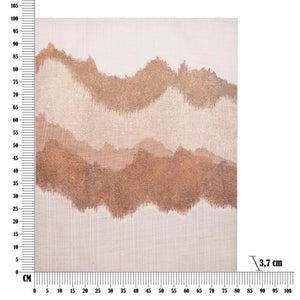 Decorazione Parete Vetro Cornice Specchiata cm 80X3,5X120 - BROWNY