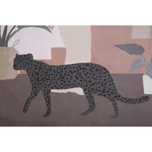 Dipinto su Tela Marrone cm 80X3,7X100 - LADY