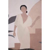 Dipinto su Tela Marrone cm 80X3,7X100 - LADY