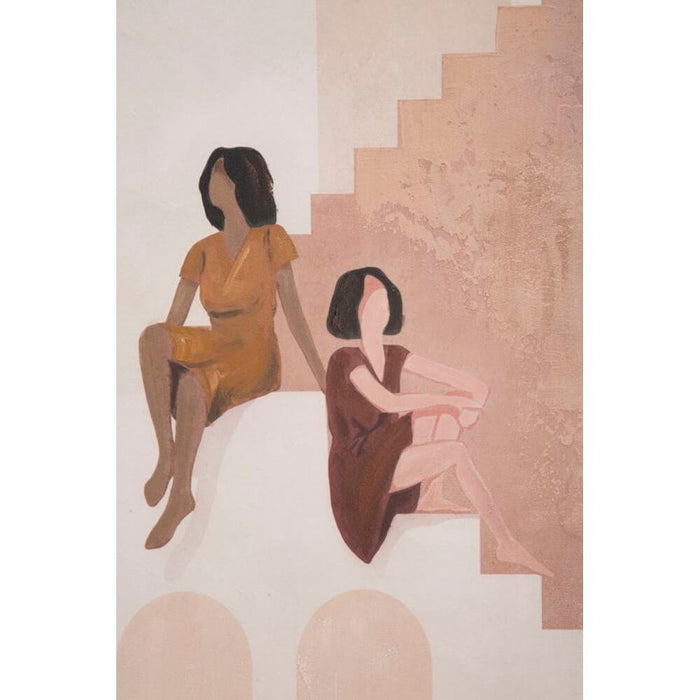 Dipinto su Tela Design cm 80X3,7X100 - LADY