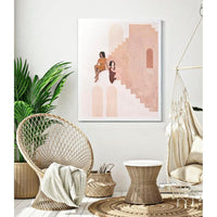 Dipinto su Tela Design cm 80X3,7X100 - LADY