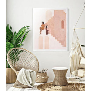 Dipinto su Tela Design cm 80X3,7X100 - LADY