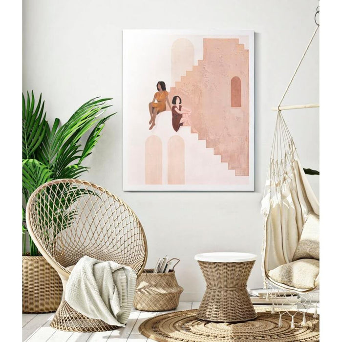 Dipinto su Tela Design cm 80X3,7X100 - LADY