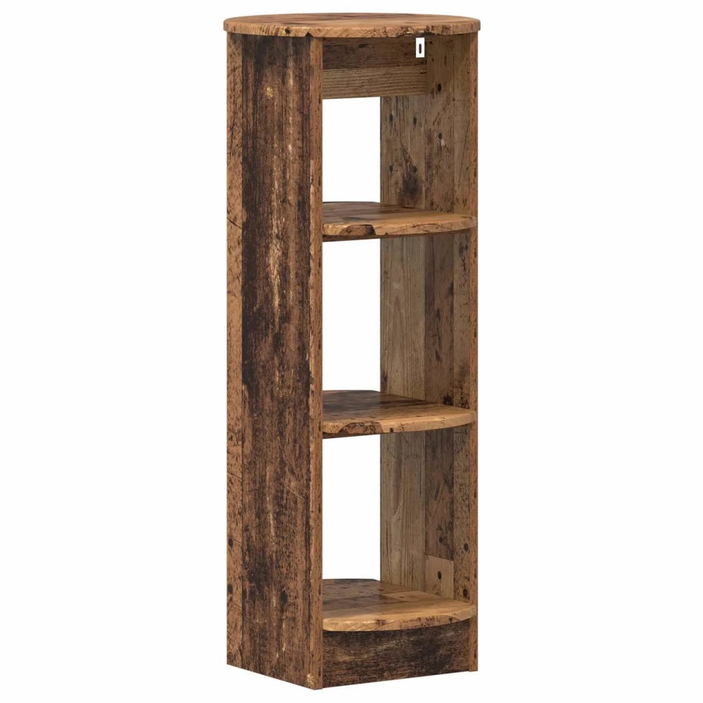 Mobile laterale Legno vecchio 40 x 40 x 100 cm