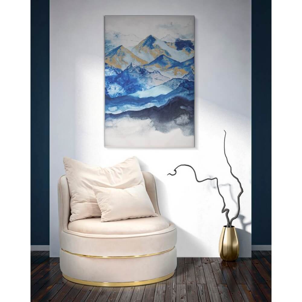 Decorazione Parete Ferro Cerchio cm 65,4X4,4 - MOUNTAIN