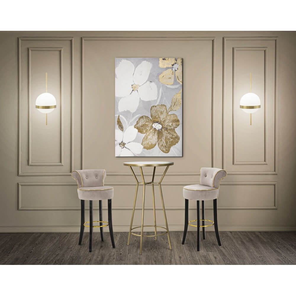 Stampa Dipinta Oro Danzatore cm 80X3X120 - FLOWERY