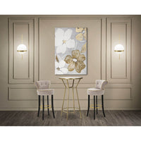 Stampa Dipinta Oro Danzatore cm 80X3X120 - FLOWERY