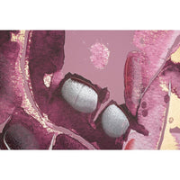 Stampa Dipinta Montagna Marrone cm 80X3X120 - DARK LEAVES