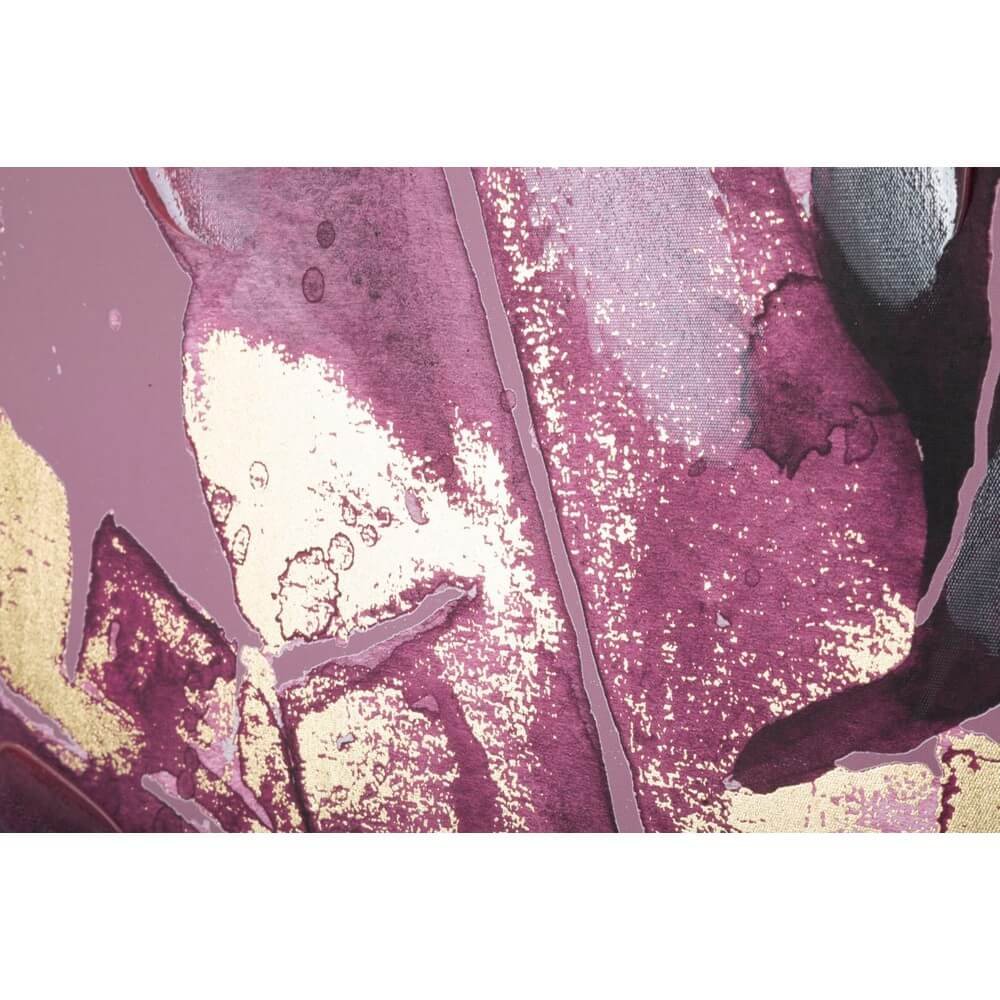 Stampa Dipinta Montagna Marrone cm 80X3X120 - DARK LEAVES