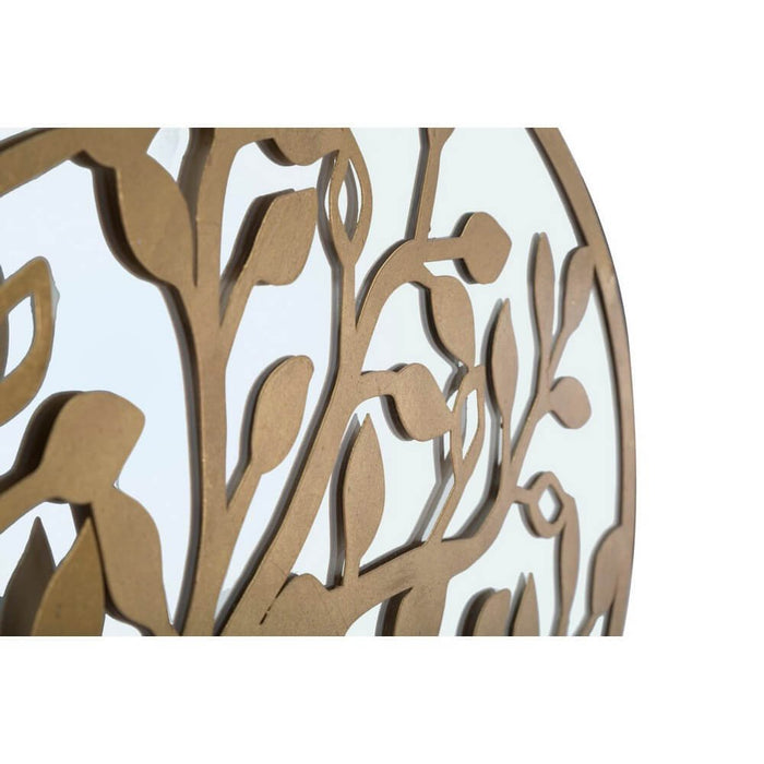 Decorazione Parete Albero della Vita Specchiato cm 120X2X60 - VITA MIRROR