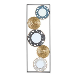 Decorazione Parete Ferro Rettangolarecm 31X3X90 - GLOTY