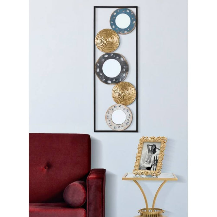 Decorazione Parete Ferro Rettangolarecm 31X3X90 - GLOTY