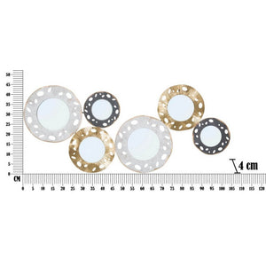 Decorazione Parete Ferro Design cm 104X4X45,5 - GLOTY