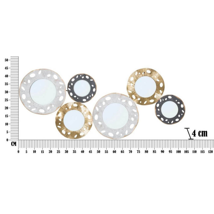 Decorazione Parete Ferro Design cm 104X4X45,5 - GLOTY