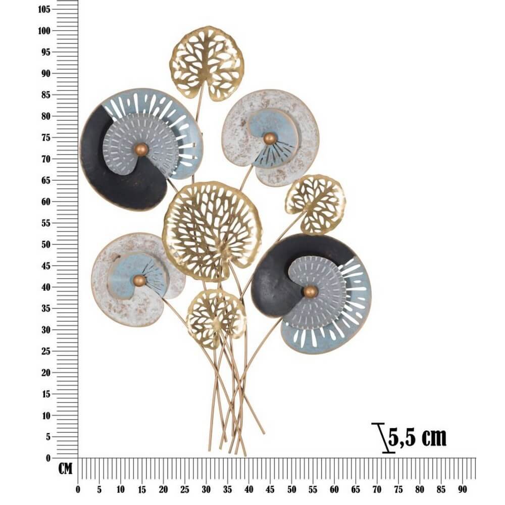 Decorazione Parete Ferro Decorativacm 70X5,5X102 - GLOTH