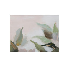 Dipinto su tela fiore bianco e oro cm 80X3,7X100 - FLOWER&LEAF