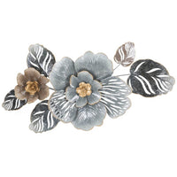 Decorazione parete ferro design cm 84X9,5X48 - GREYS