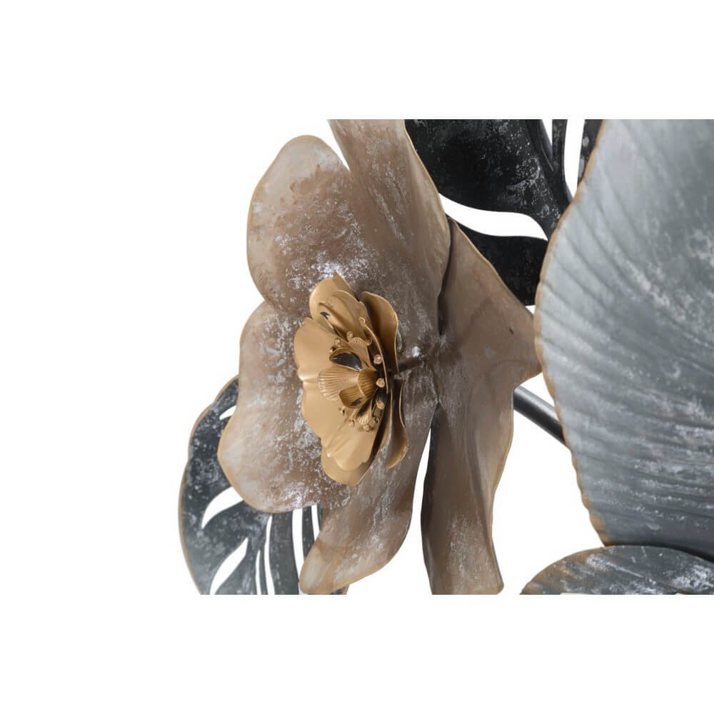 Decorazione parete ferro design cm 84X9,5X48 - GREYS