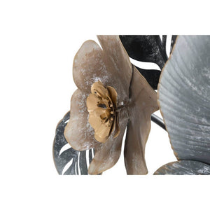 Decorazione parete ferro design cm 84X9,5X48 - GREYS