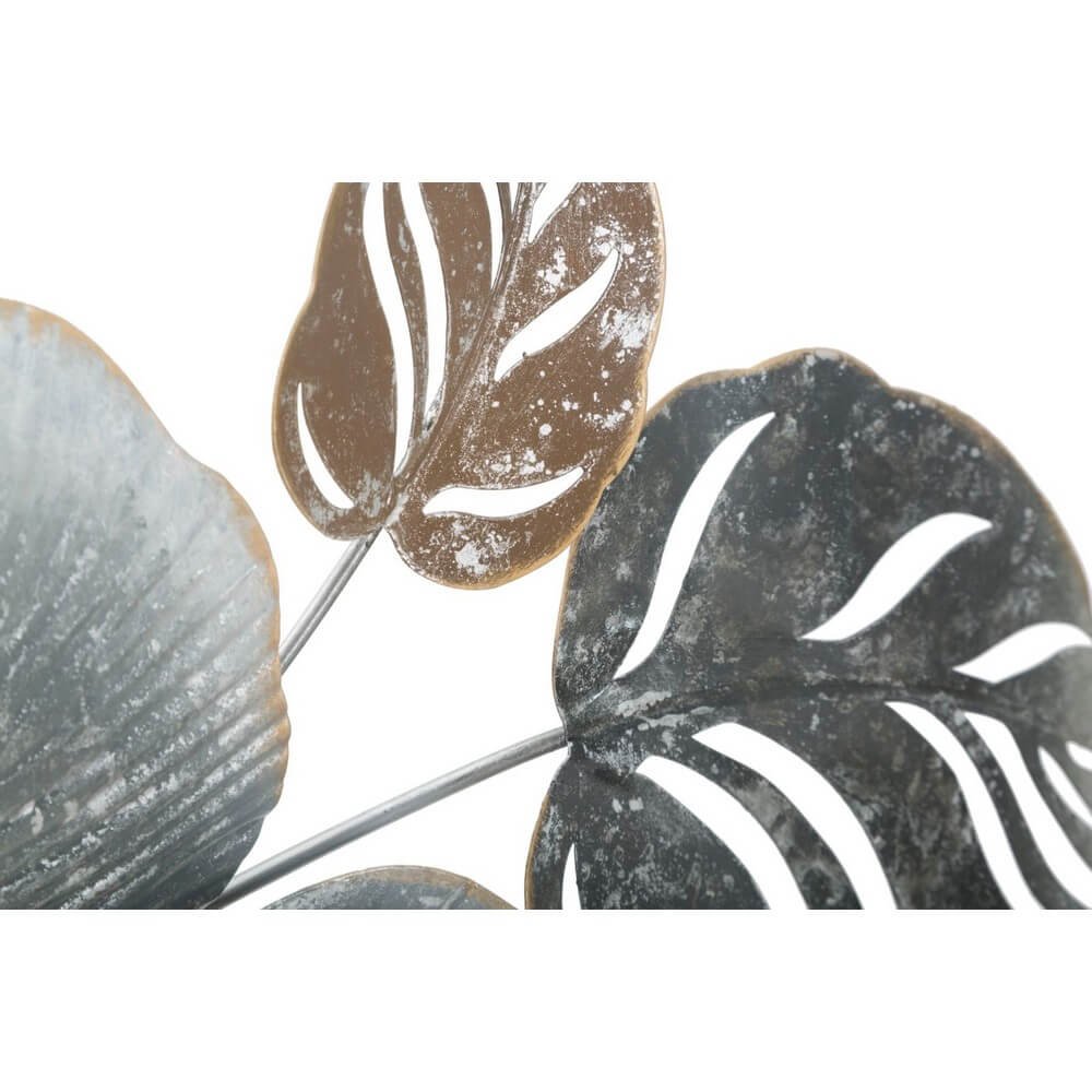 Decorazione parete ferro design cm 84X9,5X48 - GREYS