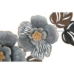 Decorazione parete ferro design cm 157,5X9X66,5 - GREYS