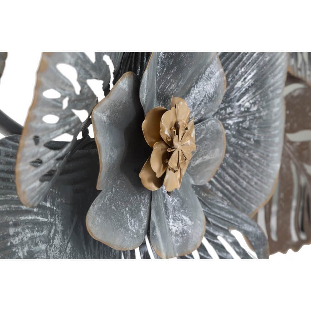 Decorazione parete ferro design cm 157,5X9X66,5 - GREYS
