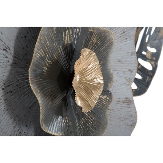 Decorazione parete ferro design cm 74,9X7X47,6 - EDY