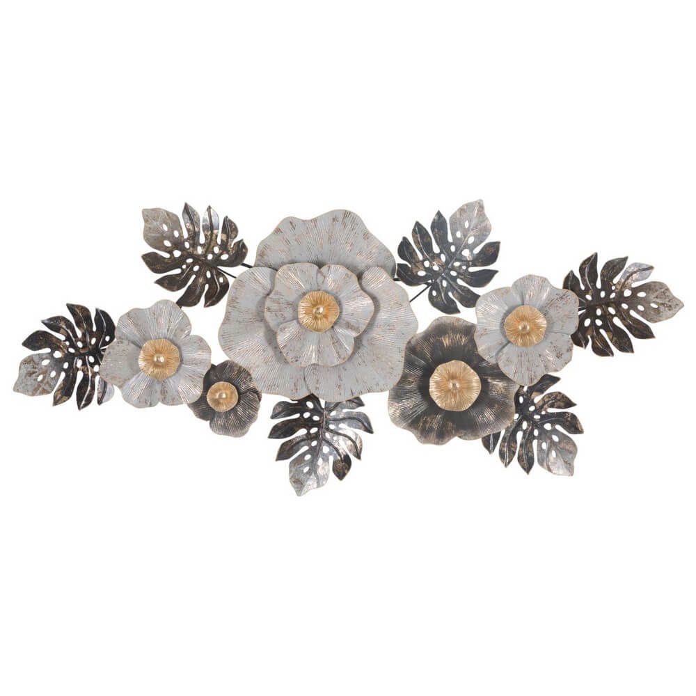 Decorazione parete ferro design cm 152X8,9X72,4 - EDY