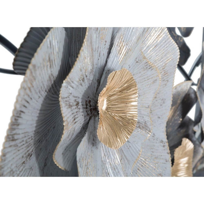 Decorazione parete ferro design cm 152X8,9X72,4 - EDY