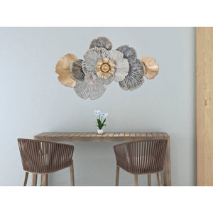 Decorazione parete ferro decorativo cm 97,8X7X59 - POXY