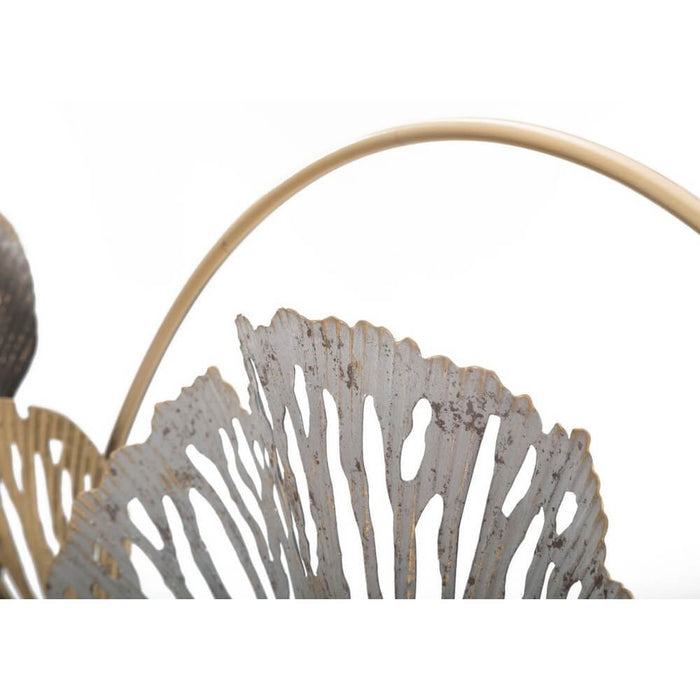 Decorazione parete ferro decorativo cm 130,8X8X55,9 - POXY